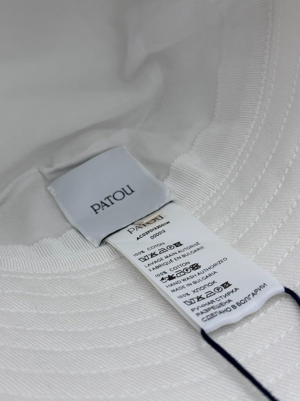 PATOU ハット AC0270132999B ホワイト