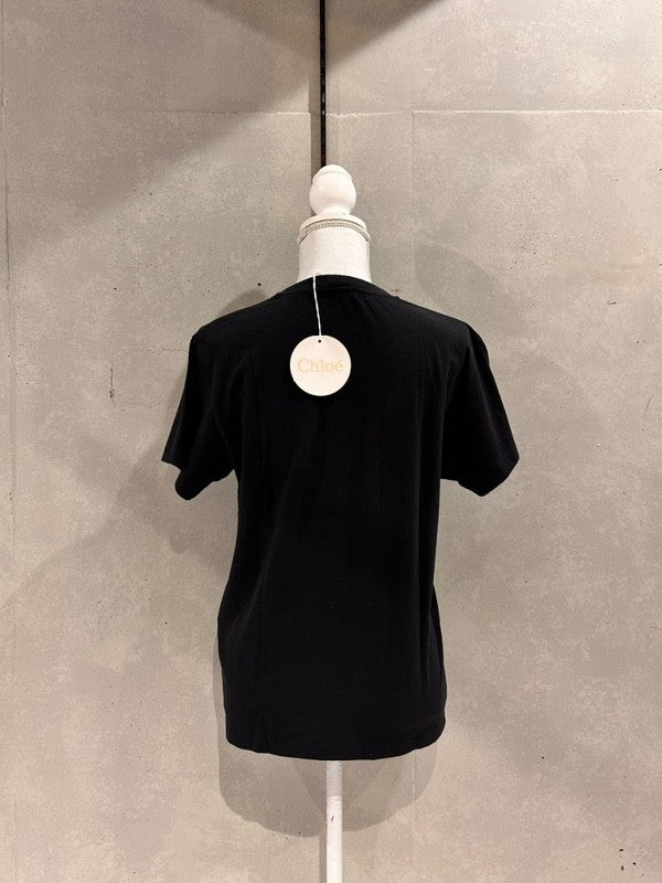 CHLOE Tシャツ  C24UJH01 184 001 ブラック