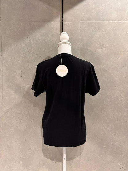 CHLOE Tシャツ  C24UJH01 184 001 ブラック