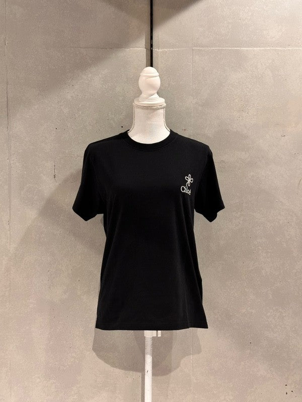 CHLOE Tシャツ  C24UJH01 184 001 ブラック