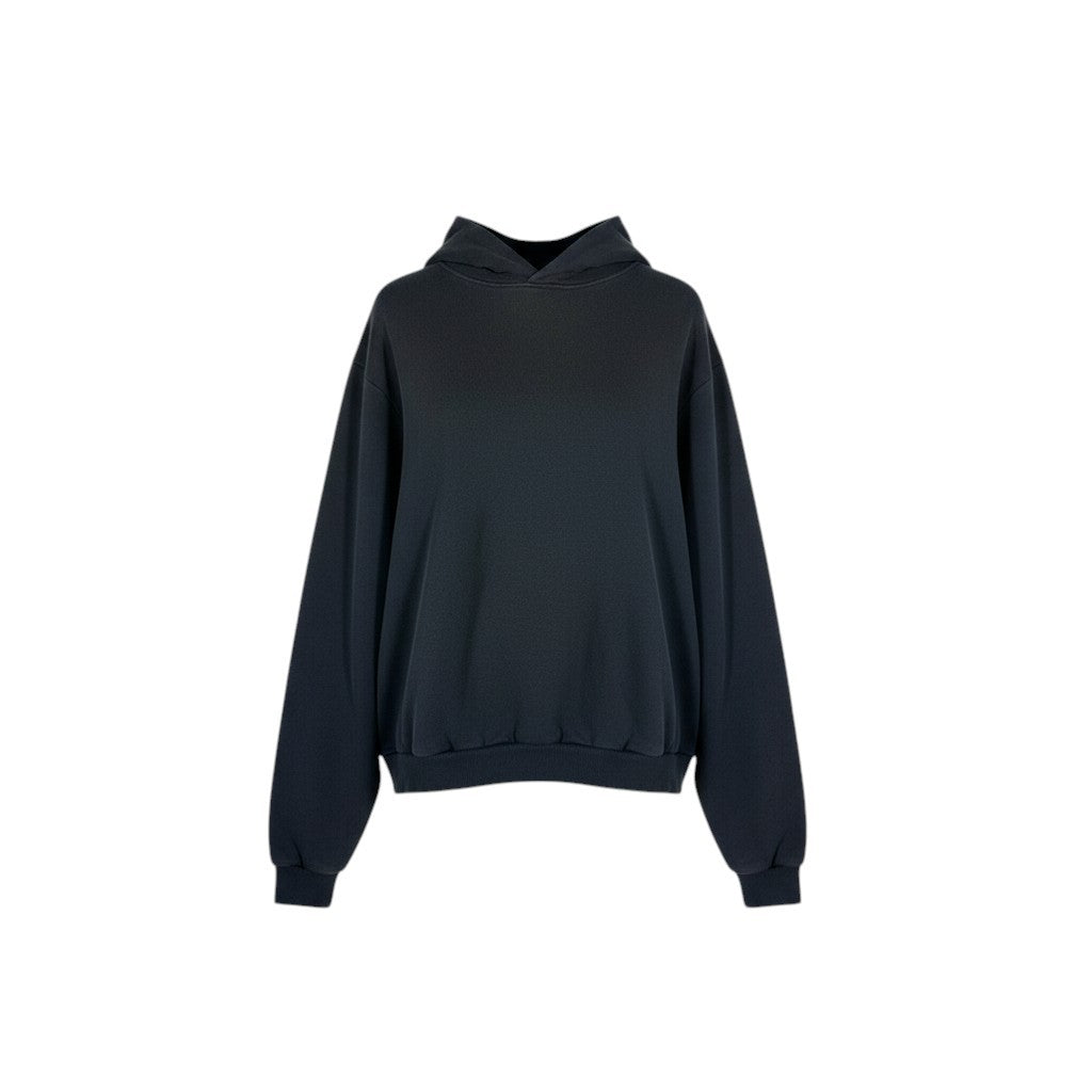 acne studios パーカー  ロゴフーディセーター ブラック