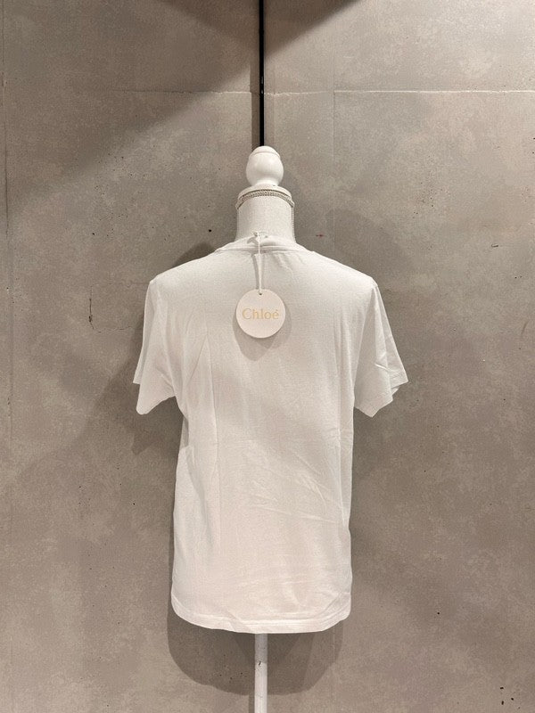 CHLOE Tシャツ  C24UJH01 184 101 ホワイト