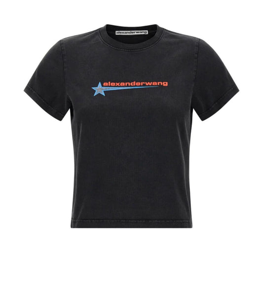 ALEXANDER WANG Tシャツ   ブラック