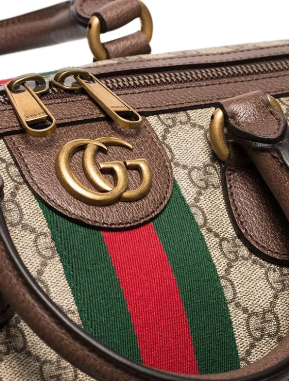 GUCCI オフィディア GG ミディアム キャリーオンダッフルバッグ