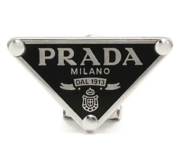 PRADA  トライアングルピアス