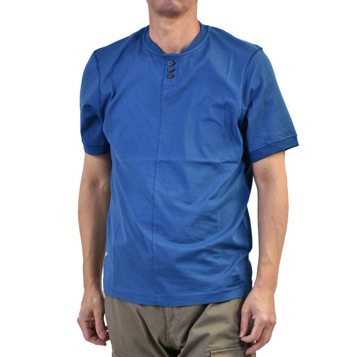 シーピーカンパニー マココットン　Tシャツ C.P. Company 06CMTS090A MAKO COTTON ブルー