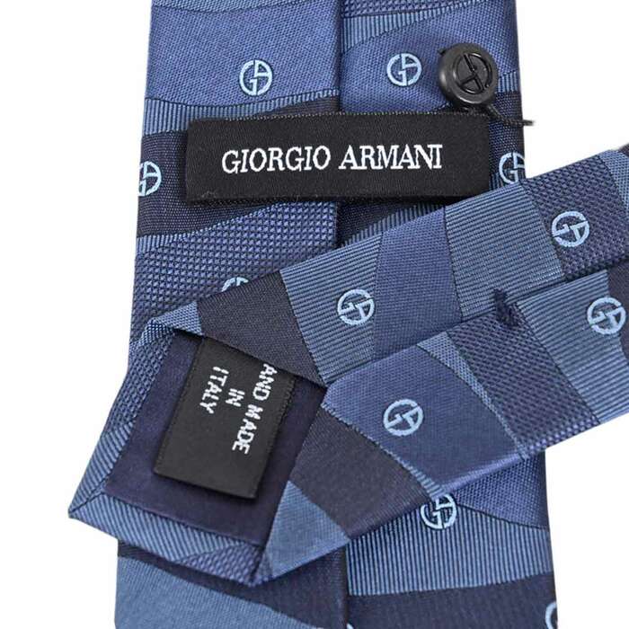 ジョルジオ アルマーニ ネクタイ GIORGIO ARMANI 1P907 01939 ブルー