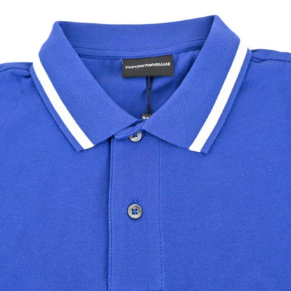 EMPORIO ARMANI エンポリオアルマーニ ポロシャツ 3K1FA4 1JPTZ09C6 09C6 ブルー　半袖