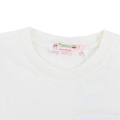 ボンポワン Bonpoint Tシャツ W01GTSKN0801 102 ホワイト 2021AW　GIRL