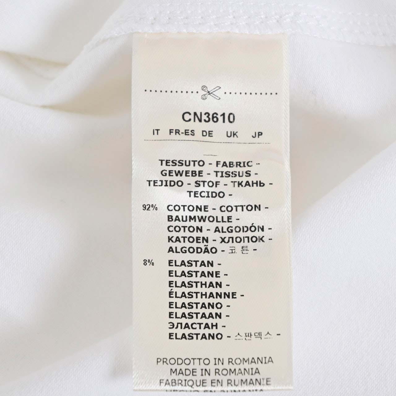 チルコロ CIRCOLO 1901 カジュアルシャツ CN3610 ホワイト 2022AW メンズ